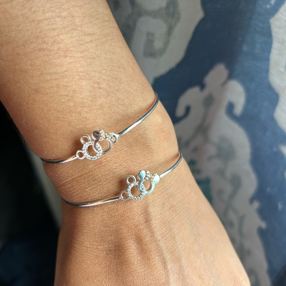 Disney Silver Mickey Mouse Bracelets